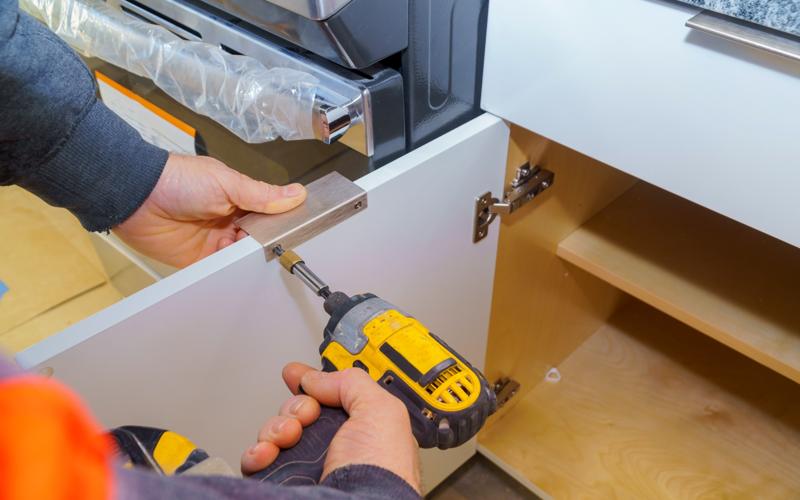 how to install kitchen cabinets